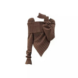 
brown sweater