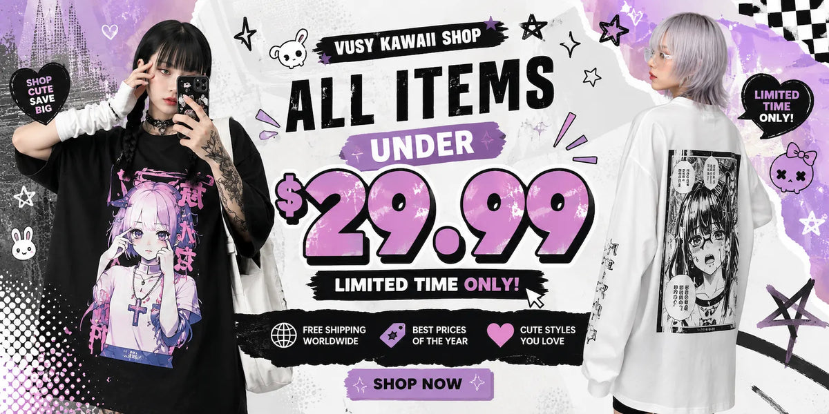 Vusy Kawaii Shop promotion