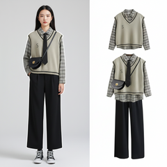 Gray Black 3 Pcs Set