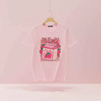 Fun Vintage Japanese Cute Strawberry Milk Shake Carton