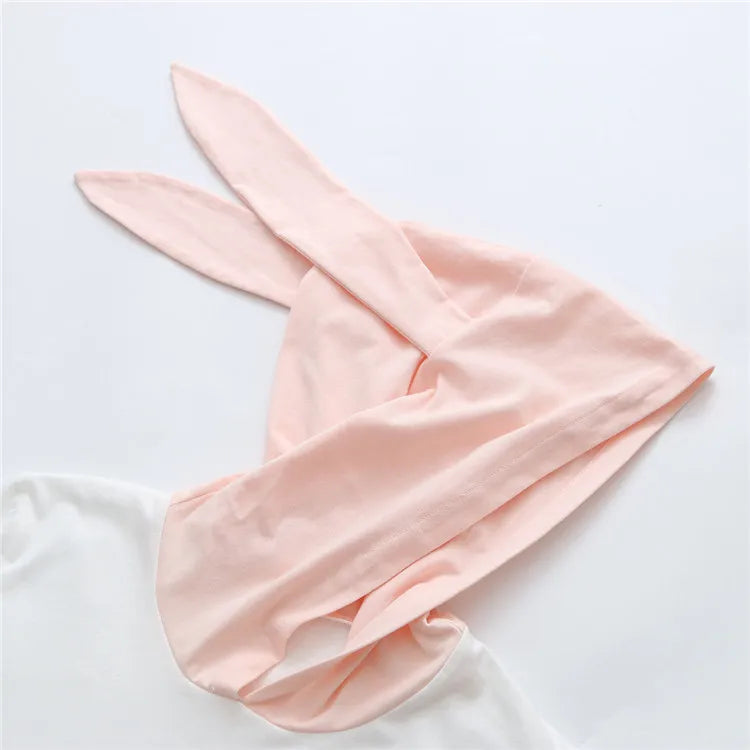 Summer Kawaii T Shirt Women Harajuku Cute Rabbit Long Ears - Vusy Kawaii Shop