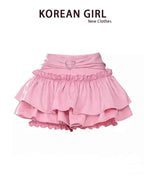 Y2g Summer Ballet Style Sweet High Waist Bubble Skirt