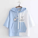 
Light blue milk box
