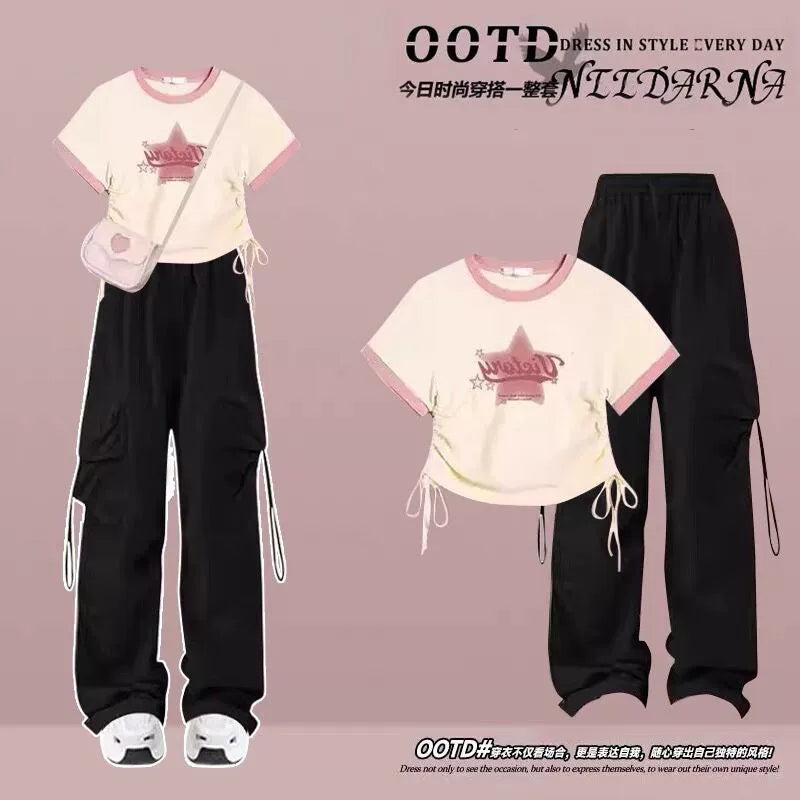 Summer Dopamine Sweet and Suit Summer Clothes Matching - Vusy Kawaii Shop