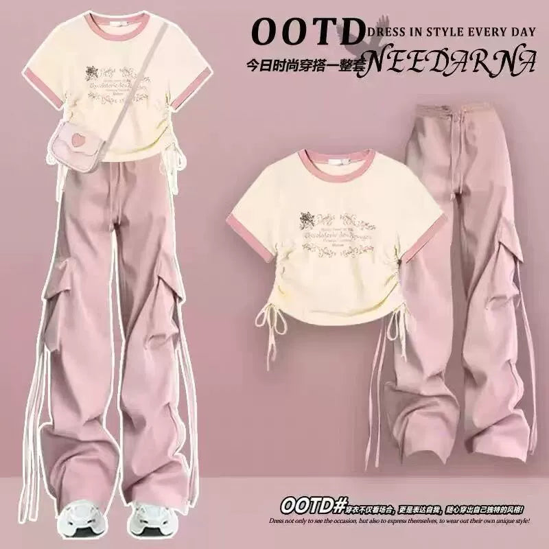 Summer Dopamine Sweet and Suit Summer Clothes Matching - Vusy Kawaii Shop