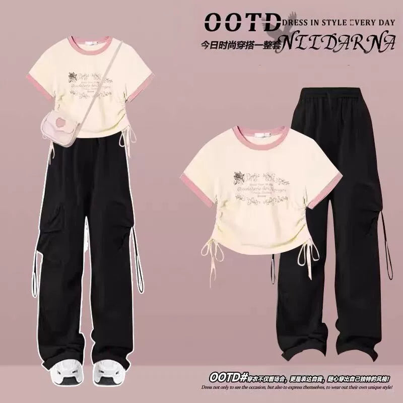 Summer Dopamine Sweet and Suit Summer Clothes Matching - Vusy Kawaii Shop