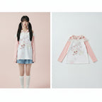 Women Clothing Kawaii Anime Printed T-Shirt Autumn - Vusy Kawaii Shop