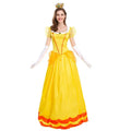 Princess Peach Ball Gown Costume for Halloween Party