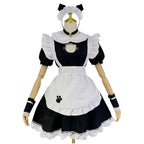 Sexy Black Cat Girl Maid Dress Cute Lolita Dress Kawayi Cat Maid Cosplay Costumes Women Fancy Dress Party Stage Maid Outfits