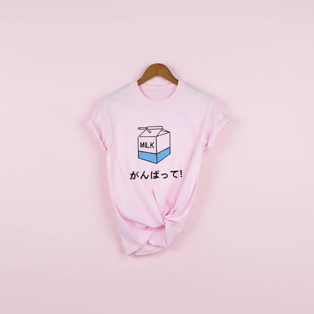 Fresh Strawberries Japanese Aesthetic T-Shirt Harajuku - Vusy Kawaii Shop