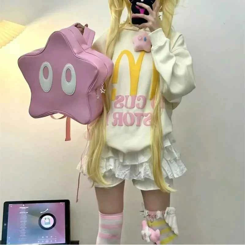 Japanese Pumpkin Puffy Cake Soft Girl Skirts Sweet Cute Jupe