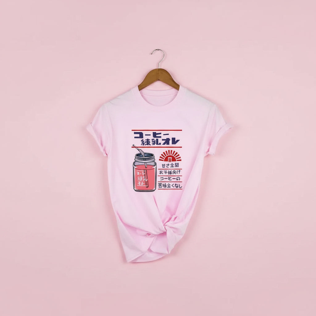 Fresh Strawberries Japanese Aesthetic T-Shirt Harajuku - Vusy Kawaii Shop