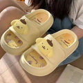 Cute Sanrio Pompompurin Slippers Cartoon Kuromi Summer