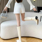 Elegant Girl Style A- Line Mini Dress Handmade 3D Rose Skirt