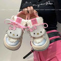 Sanrio Hello Kitty Mode-Designplatte Schuhe Mädchen Cartoon