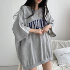 Letter Printed Oversized T-Shirts Short Sleeve Korean Women - Vusy Kawaii Shop