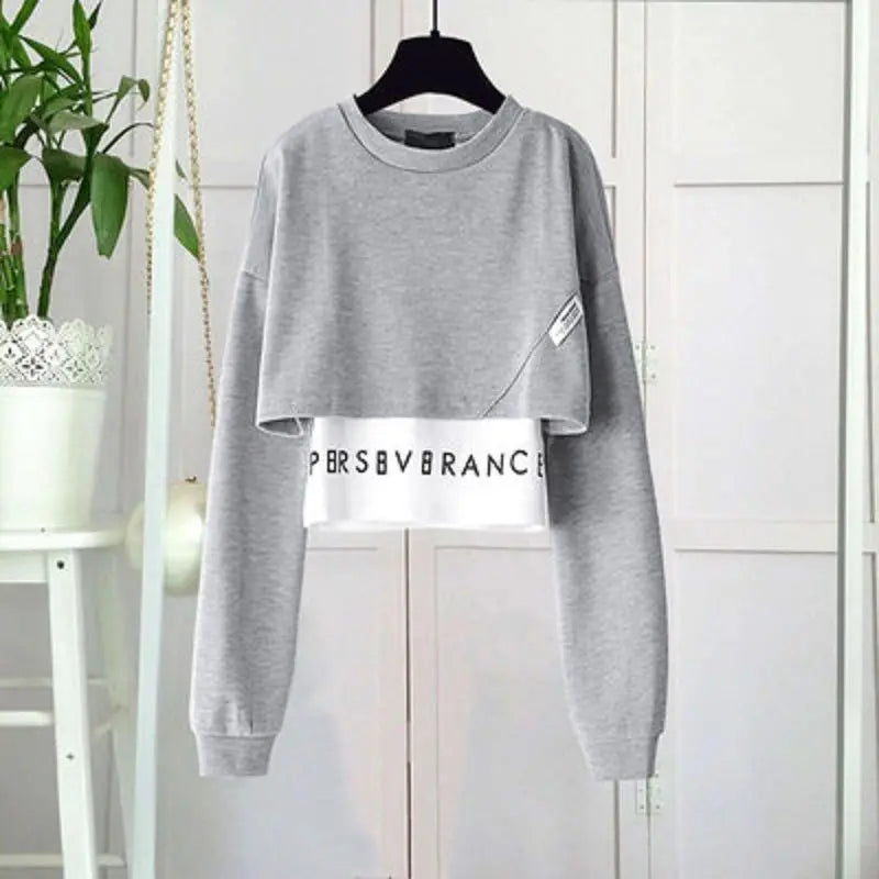 Spring Autumn Fashion Sportswear Suit Korean Sweater - Vusy Kawaii Shop