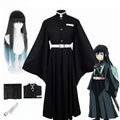 Costume d'uniforme de cosplay de Muichiro Tokito de Demon Slayer pour Halloween