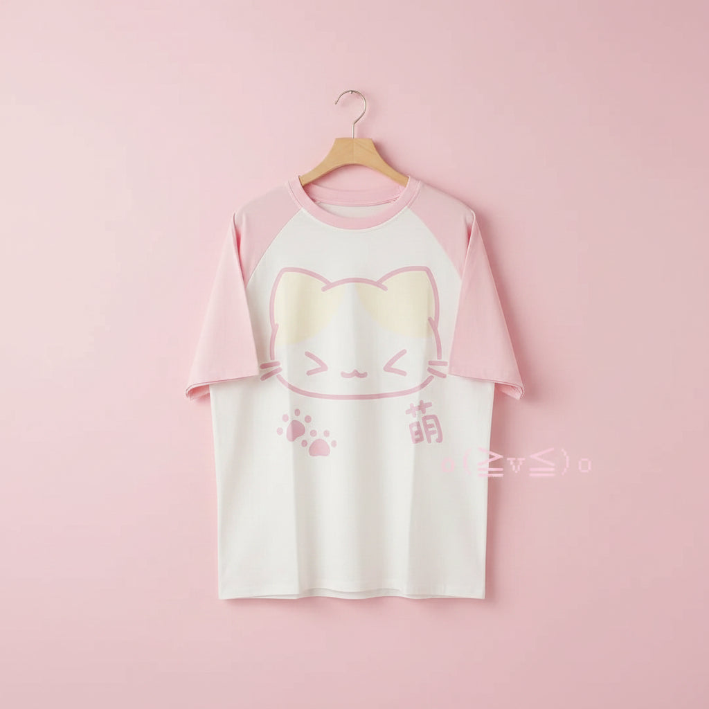 Japanese Grunge T-Shirt Aesthetics Harajuku Anime Cartoon - Vusy Kawaii Shop