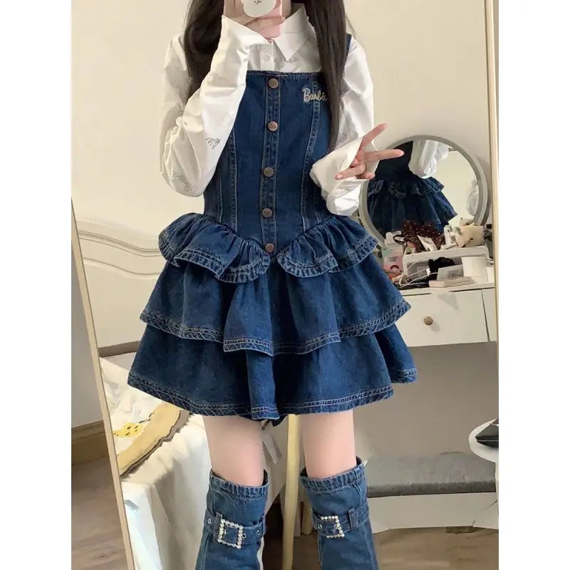 Summer Solid Women Dress All Match Slash Neck Dresses - Vusy Kawaii Shop
