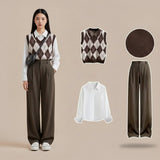 
Khaki three piece