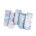 Kawaii Sanrio Socks Cinnamoroll Anime low Cut Student Summer Thin Comfortable Movement Socks Toys for Girls Lovely short socks