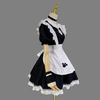 Sexy Black Cat Girl Maid Dress Cute Lolita Dress Kawayi Cat Maid Cosplay Costumes Women Fancy Dress Party Stage Maid Outfits
