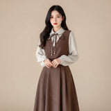 
brown 2pcs set