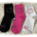 Hello Kitty Socks for Girls Medium Socks Kawaii Sanrio