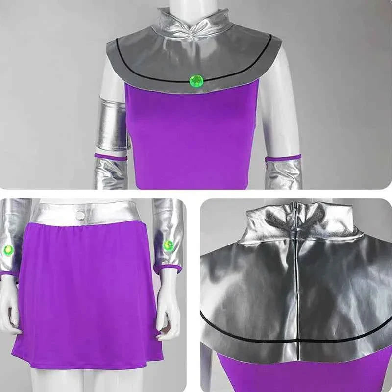 Starfire Teen Titans Cosplay Costume for Halloween
