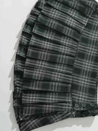 Harajuku Checkered Mini Skirt Kawaii A-Line Skirt