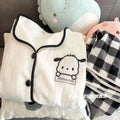 Women's Flannel Hello Kitty Pajama Set