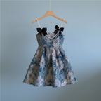 Lolita Style Sweet Blouse and Mini Sling Dress Two Piece Set - Vusy Kawaii Shop