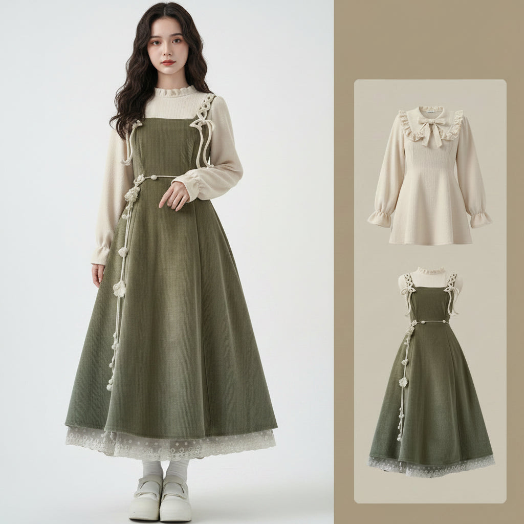 Autumn Korean Style Long Sleeve Base Shirt Tops Waist - Vusy Kawaii Shop