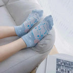 Kawaii Sanrio Socks Cinnamoroll Anime low Cut Student Summer Thin Comfortable Movement Socks Toys for Girls Lovely short socks