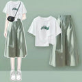 Fresh Summer Petite High-End Feel Dress Set Slimming