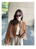 Thermal Knitted Shirt Retro Red Turtleneck Sweater - Vusy Kawaii Shop