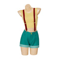 Misty Cosplay Costume Crop Top and Shorts Set for Halloween