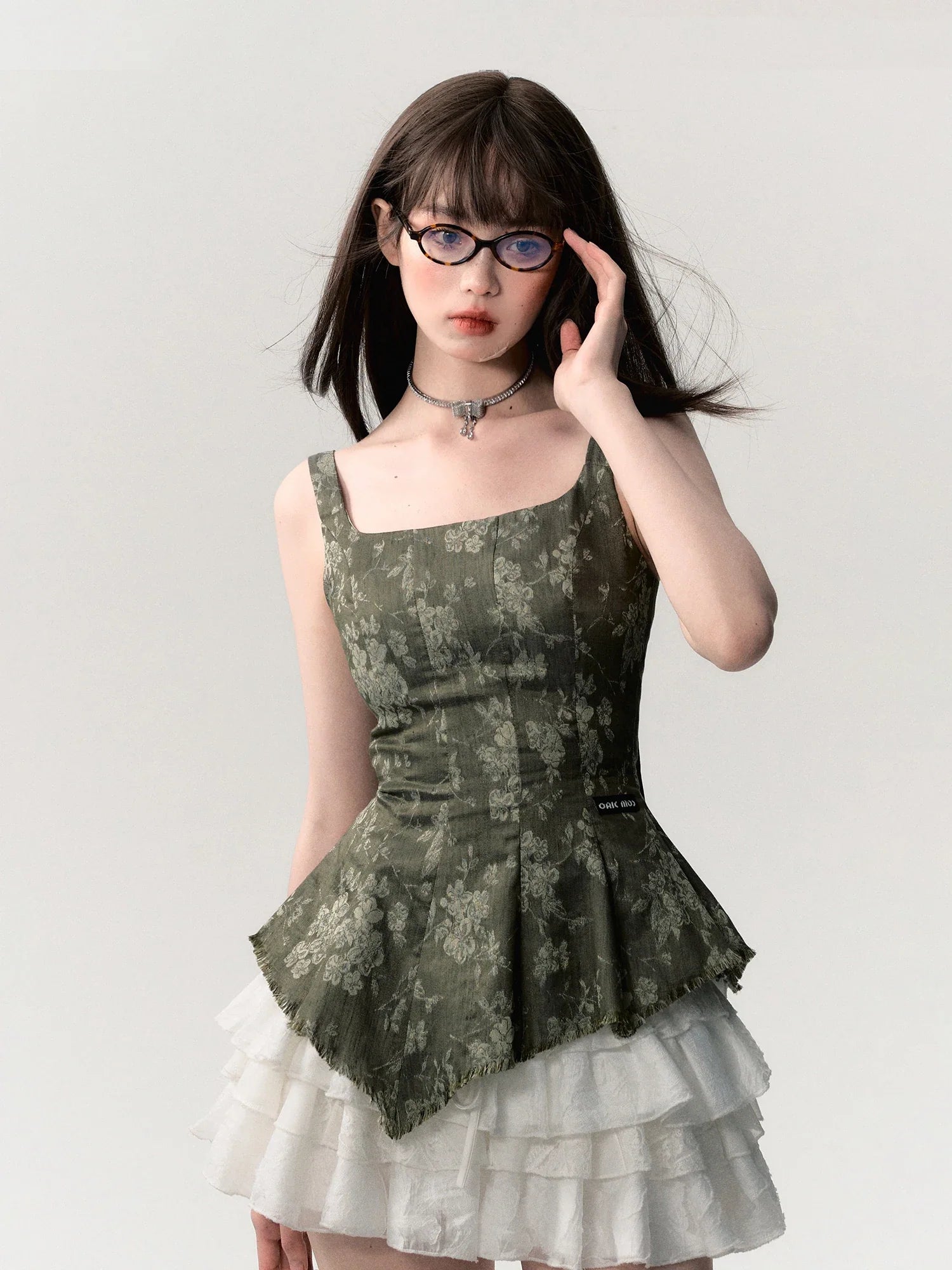 "Butterfly Craftsman" Women Summer Asymmetrical Printed - Vusy Kawaii Shop