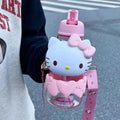 Sanrio Hello Kitty Straw Cup Portable Summer Water Cup