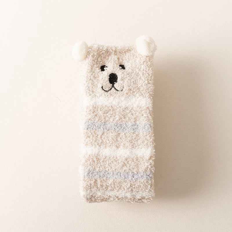Womens Fuzzy Socks Slipper Winter Fluffy Comfy Cozy Socks Cabin Warm Home Socks Cute Knee High Socks