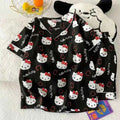 Sanrio Fashion Cute Sweet Polka Dot Home Cartoon Cat Shorts