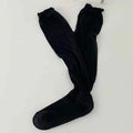 Thigh High Stockings Women Girls Black White JK Long Socks