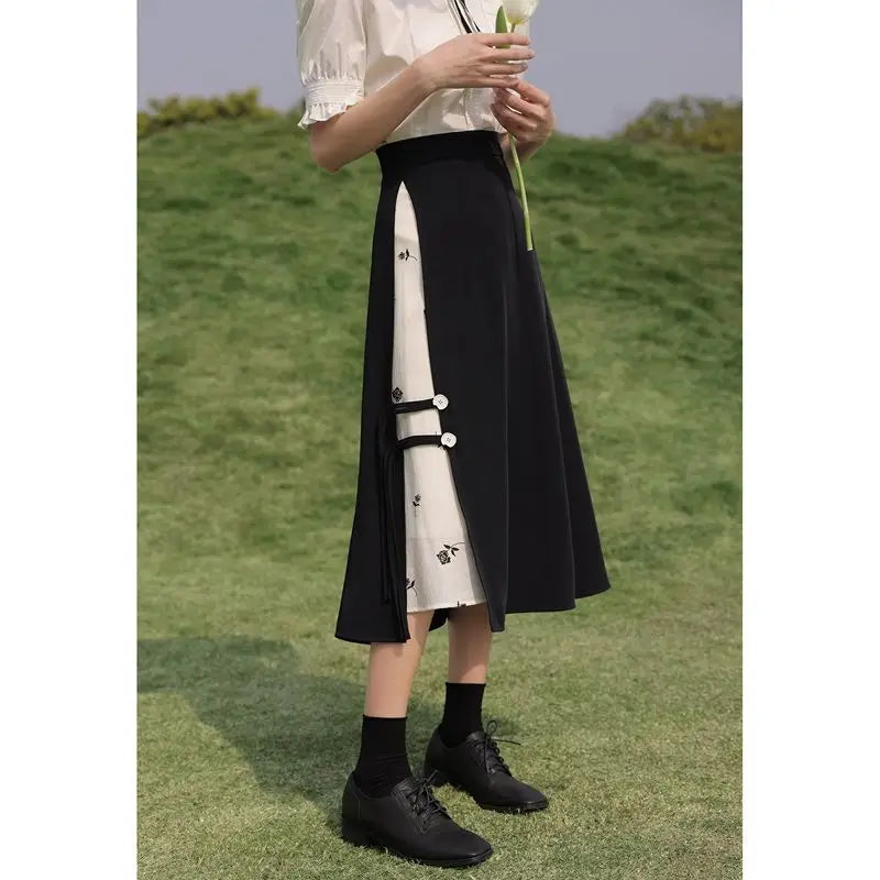 Summer Japanese Style Set Graceful Short Sleeve Blouse - Vusy Kawaii Shop
