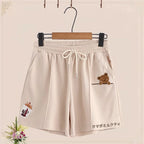Summer Short Sleeve Sports Suit Cute Bear T-Shirt Japanese - Vusy Kawaii Shop