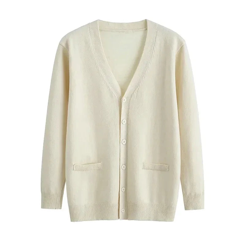 Himiko Toga My Hero Academia cosplay cream cardigan flat lay