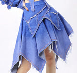 
Jupe bleue SK