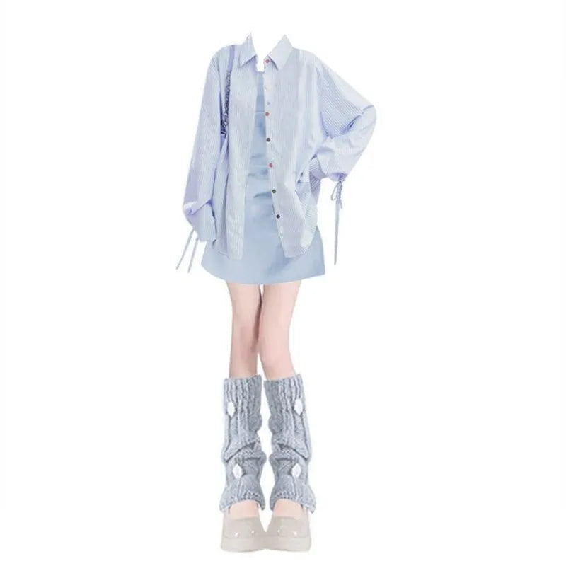 Summer Fashion in Dresses Matching Set Korean Elegant - Vusy Kawaii Shop