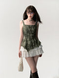 "Butterfly Craftsman" Damen Sommer Asymmetrisch Bedruckt