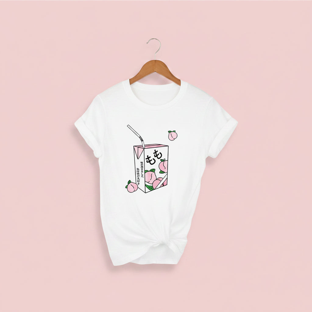 Fresh Strawberries Japanese Aesthetic T-Shirt Harajuku - Vusy Kawaii Shop